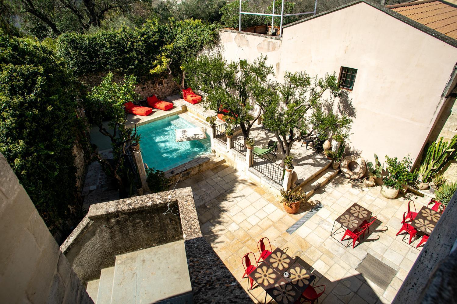 לינה וארוחת בוקר Zollino Palazzo Mandurino Luxury Relais מראה חיצוני תמונה